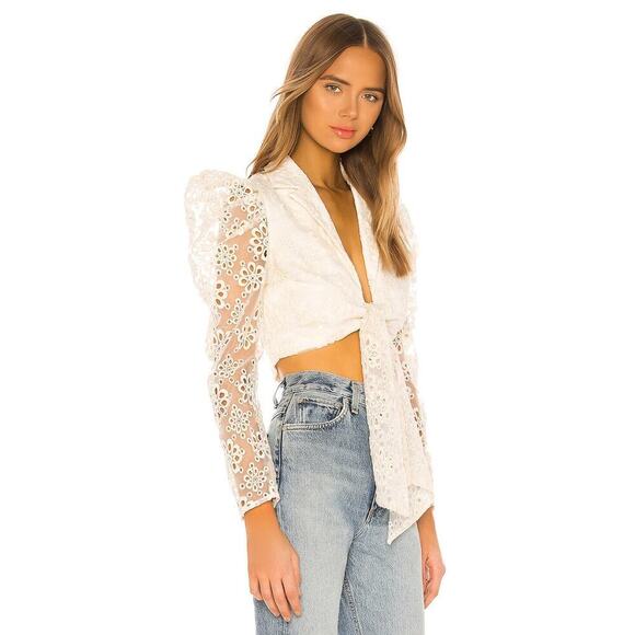 Lovers and Friends Kenter Top Cream Size S - Picture 2 of 7